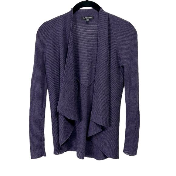 Eileen Fisher Sweaters - Eileen Fisher Open front 100% wool cardigan women’s size petite small